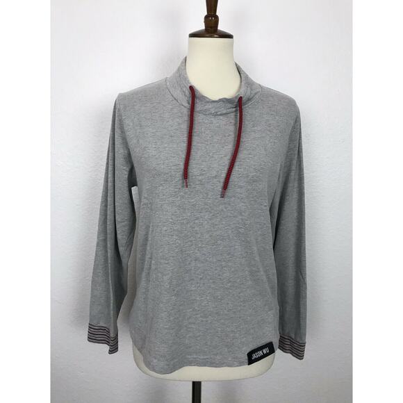Jason Wu Eva Air Funnel Neck Pajama Top Loungewear - Picture 1 of 8